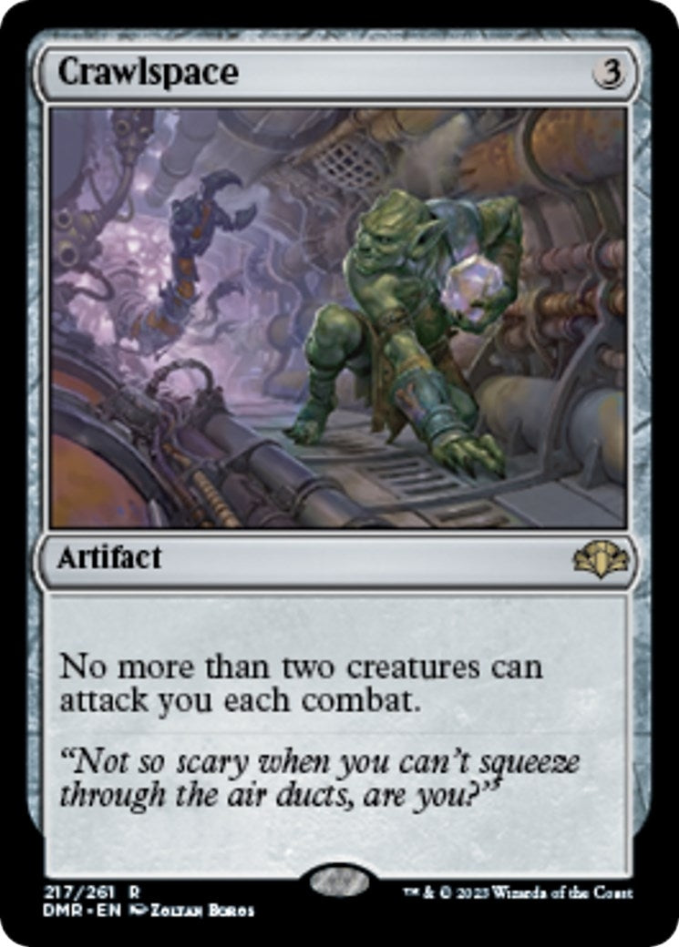 Image for Crawlspace (Dominaria Remastered) (217) - Magic: The Gathering