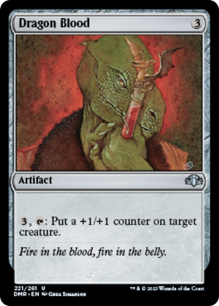 Image for Dragon Blood (Dominaria Remastered) (221) - Magic: The Gathering