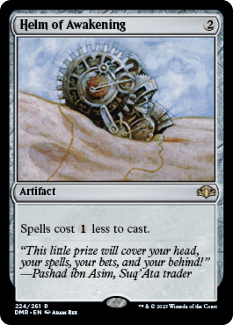 Image for Helm of Awakening (Dominaria Remastered) (224) - Magic: The Gathering