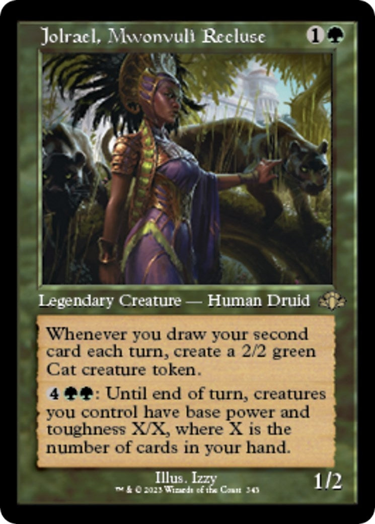 Image for Jolrael, Mwonvuli Recluse (Retro Frame) (Dominaria Remastered) (343) - Magic: The Gathering