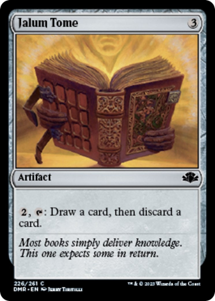 Image for Jalum Tome (Dominaria Remastered) (226) - Magic: The Gathering