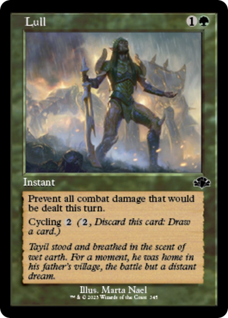 Image for Lull (Retro Frame) (Dominaria Remastered) (345) - Magic: The Gathering