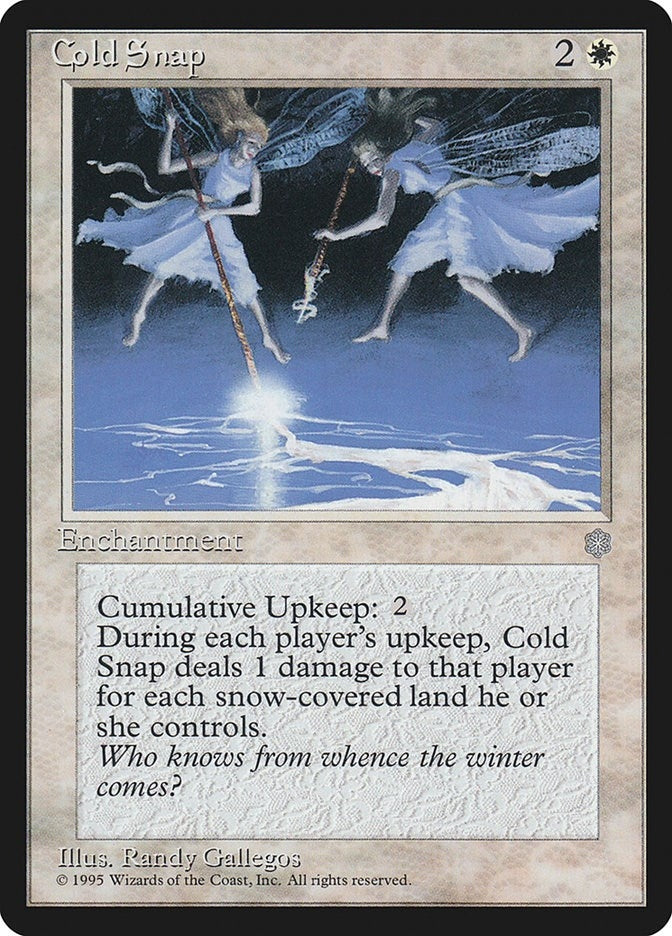 Image for Cold Snap (Ice Age) - Magic: The Gathering
