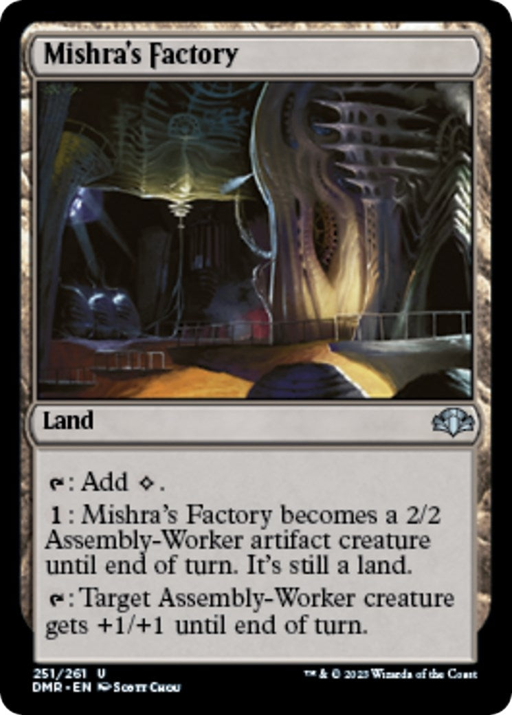 Image for Mishra's Factory (Dominaria Remastered) (251) - Magic: The Gathering