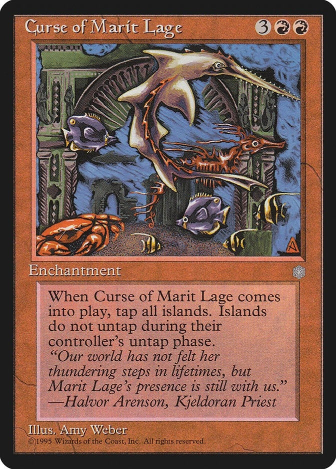 Image for Curse of Marit Lage (Ice Age) - Magic: The Gathering