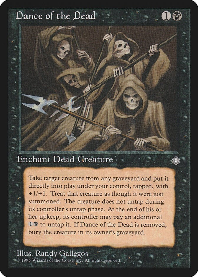 Image for Dance of the Dead (Ice Age) (6) - Magic: The Gathering