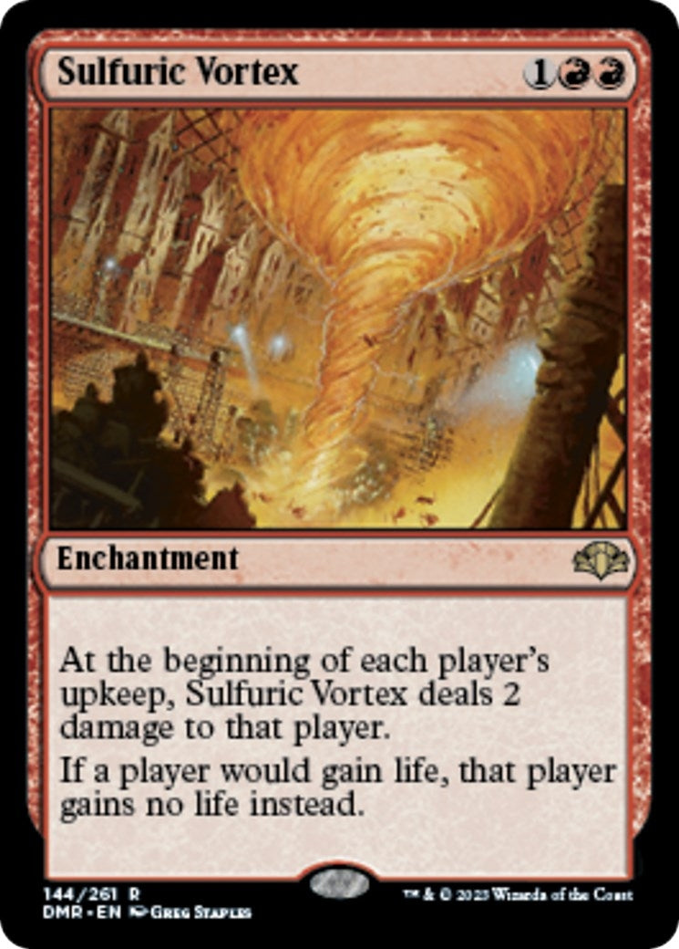 Image for Sulfuric Vortex (Dominaria Remastered) (144) - Magic: The Gathering
