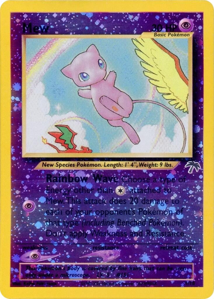 Image for Mew (Southern Islands) (01/18) - Pokemon