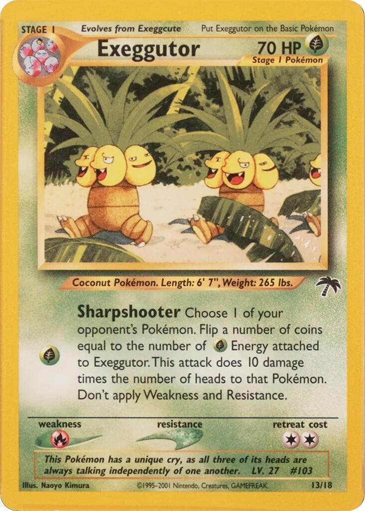Image for Exeggutor (Southern Islands) (13/18) - Pokemon