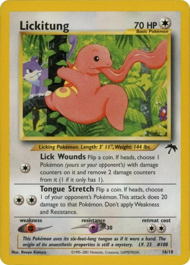 Image for Lickitung (Southern Islands) (16/18) - Pokemon