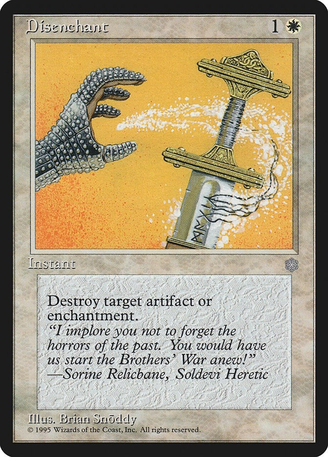 Image for Disenchant (Ice Age) (244) - Magic: The Gathering