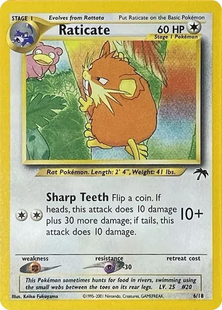 Image for Raticate (Southern Islands) (06/18) - Pokemon