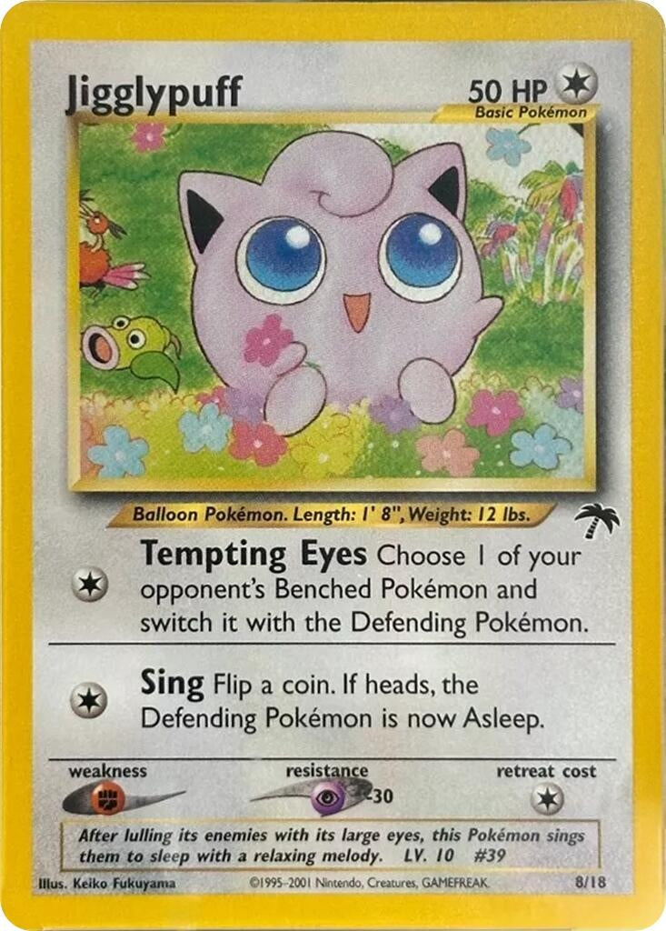 Image for Jigglypuff (Southern Islands) (08/18) - Pokemon