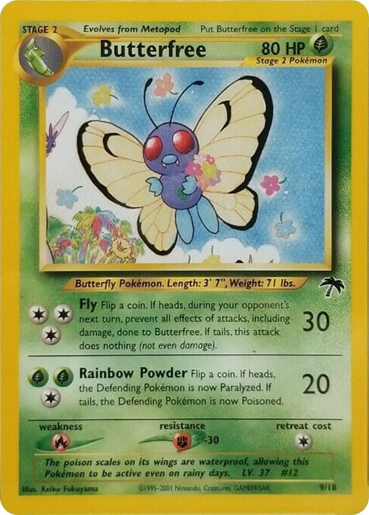 Image for Butterfree (Southern Islands) (09/18) - Pokemon