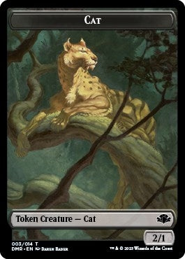 Image for Cat Token (003) (Dominaria Remastered) (3) - Magic: The Gathering