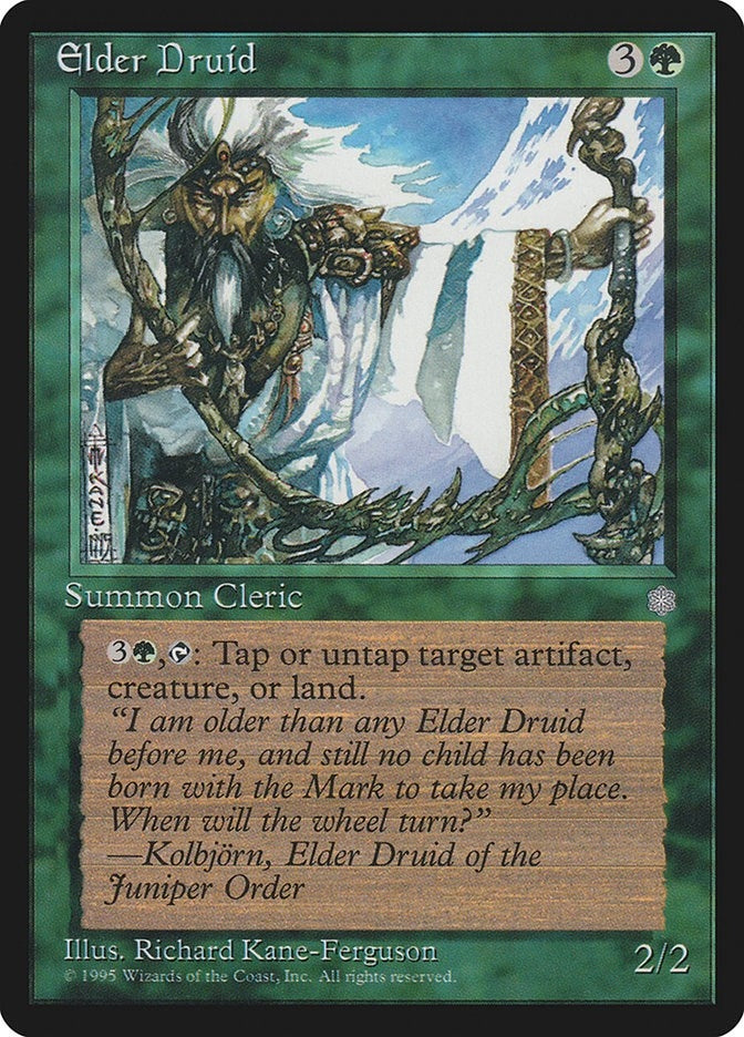 Image for Elder Druid (Ice Age) - Magic: The Gathering