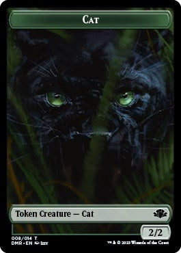 Image for Cat Token (008) (Dominaria Remastered) (8) - Magic: The Gathering