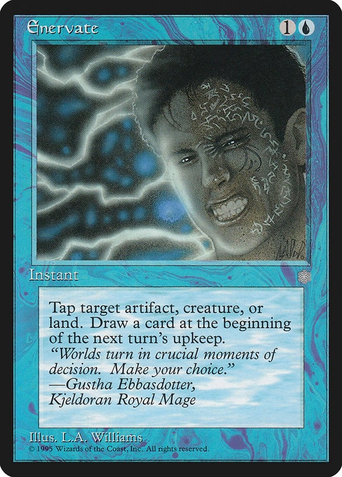 Image for Enervate (Ice Age) - Magic: The Gathering