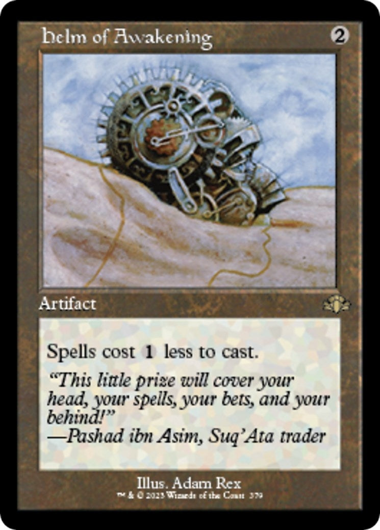 Image for Helm of Awakening (Retro Frame) (Dominaria Remastered) (379) - Magic: The Gathering