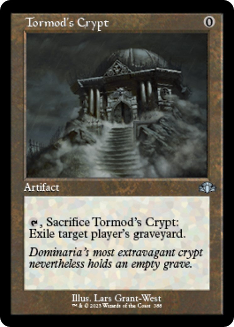 Image for Tormod's Crypt (Retro Frame) (Dominaria Remastered) (388) - Magic: The Gathering