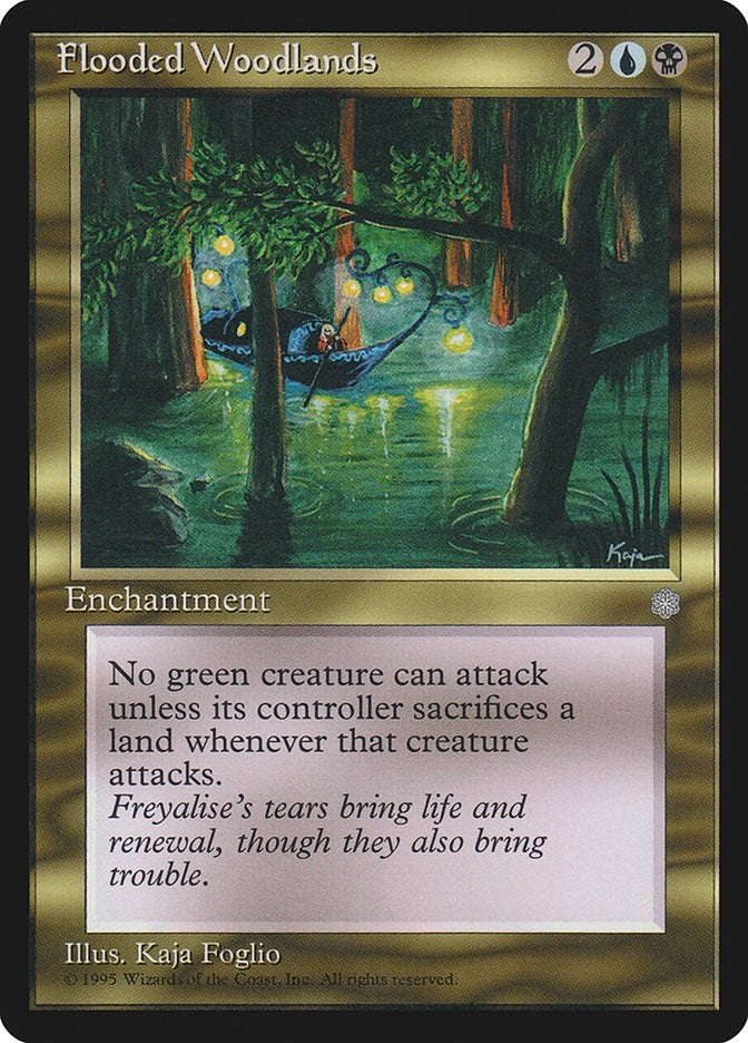 Image for Flooded Woodlands (Ice Age) - Magic: The Gathering
