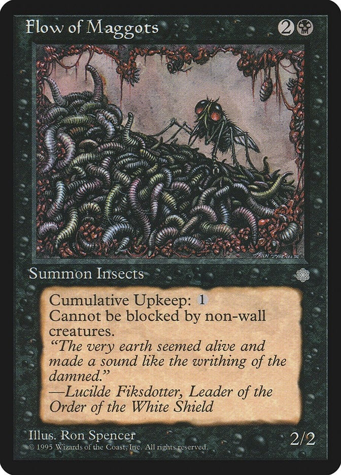 Image for Flow of Maggots (Ice Age) - Magic: The Gathering