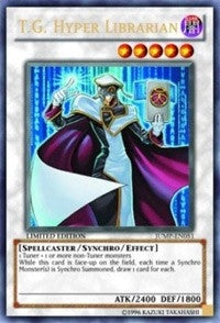 Image for T.G. Hyper Librarian (Shonen Jump Magazine Promos) (JUMP-EN051) - YuGiOh