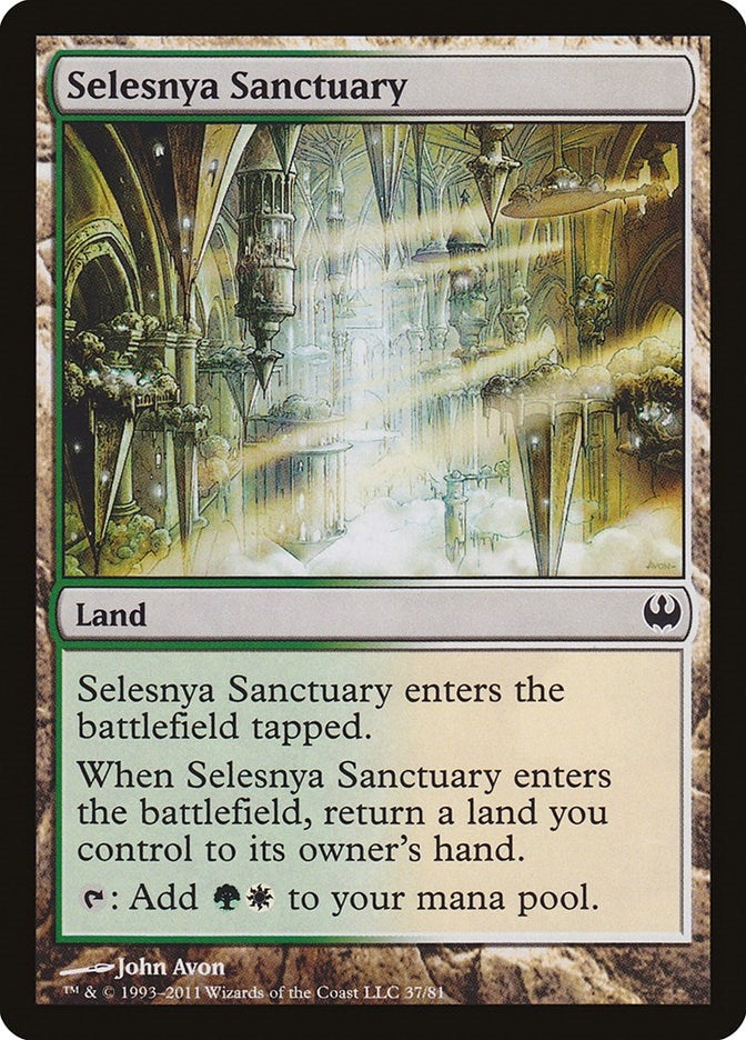 Image for Selesnya Sanctuary (Duel Decks: Knights vs. Dragons) (37) - Magic: The Gathering