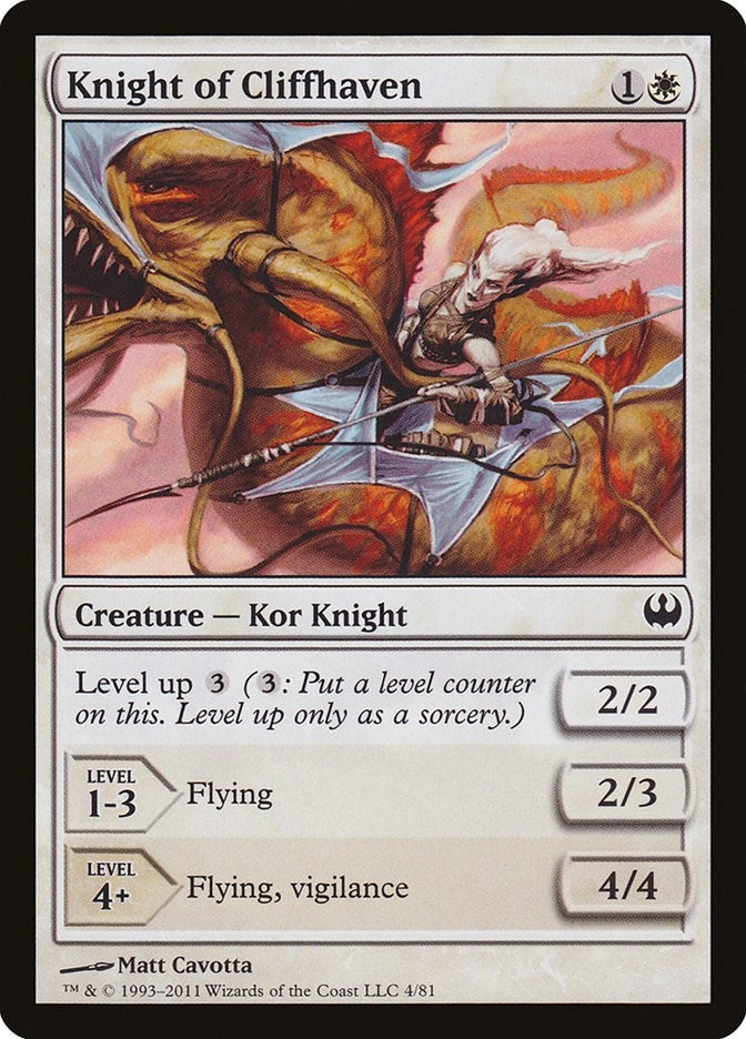 Image for Knight of Cliffhaven (Duel Decks: Knights vs. Dragons) (4) - Magic: The Gathering
