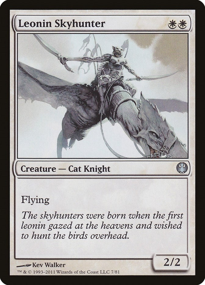 Image for Leonin Skyhunter (Duel Decks: Knights vs. Dragons) (7) - Magic: The Gathering