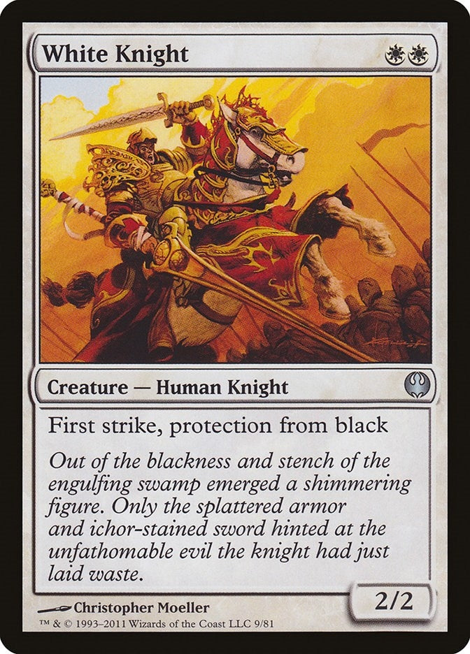 Image for White Knight (Duel Decks: Knights vs. Dragons) (9) - Magic: The Gathering