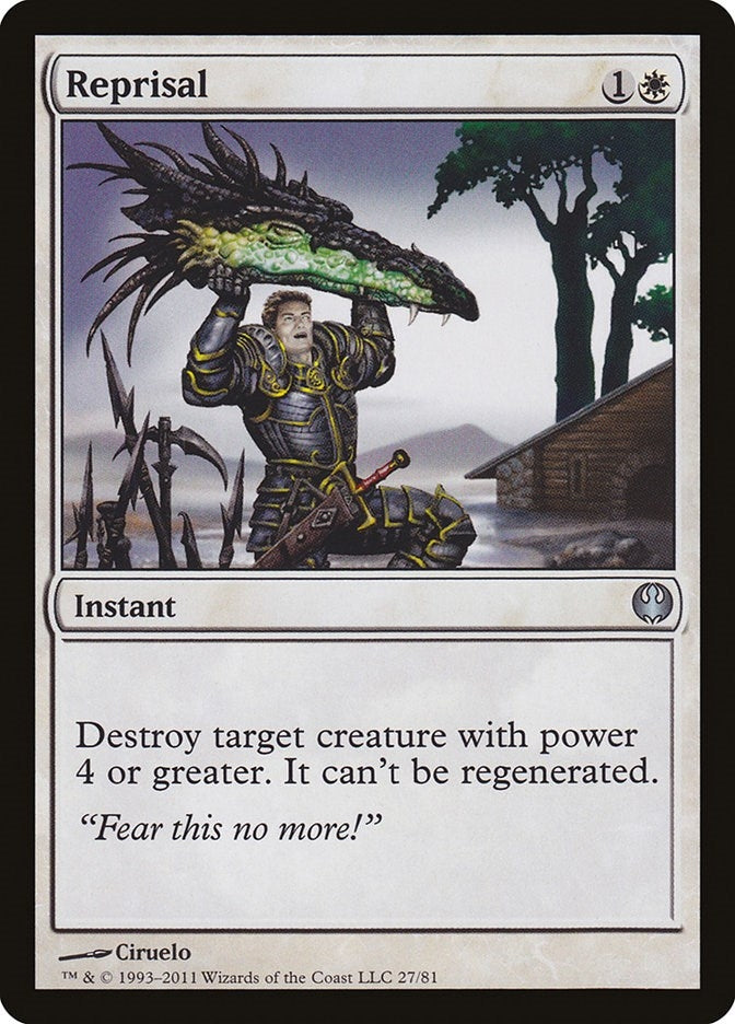 Image for Reprisal (Duel Decks: Knights vs. Dragons) (27) - Magic: The Gathering
