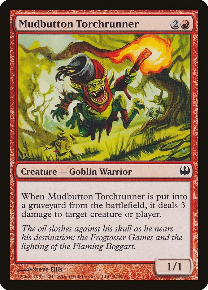 Image for Mudbutton Torchrunner (Duel Decks: Knights vs. Dragons) (52) - Magic: The Gathering