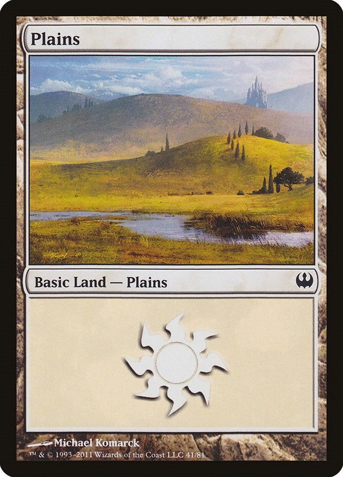 Image for Plains (41) (Duel Decks: Knights vs. Dragons) (41) - Magic: The Gathering