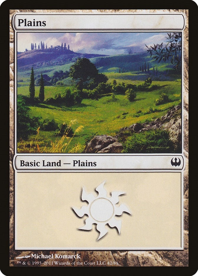 Image for Plains (42) (Duel Decks: Knights vs. Dragons) (42) - Magic: The Gathering