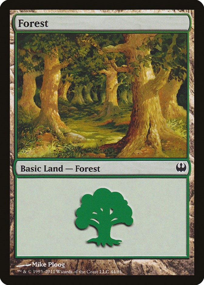 Image for Forest (44) (Duel Decks: Knights vs. Dragons) (44) - Magic: The Gathering