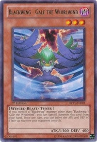 Image for Blackwing - Gale the Whirlwind (Duelist Pack 11: Crow) (DP11-EN001) - YuGiOh