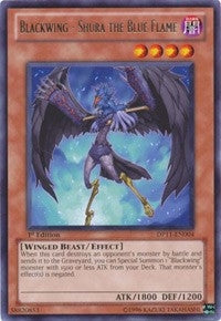 Image for Blackwing - Shura the Blue Flame (Duelist Pack 11: Crow) (DP11-EN004) - YuGiOh