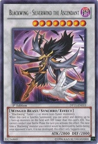 Image for Blackwing - Silverwind the Ascendant (Duelist Pack 11: Crow) (DP11-EN015) - YuGiOh