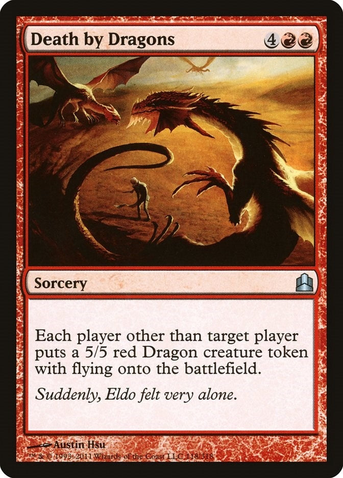 Image for Death by Dragons (Commander) (118) - Magic: The Gathering