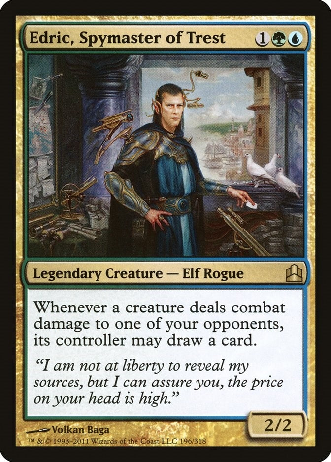 Image for Edric, Spymaster of Trest (Commander) (196) - Magic: The Gathering