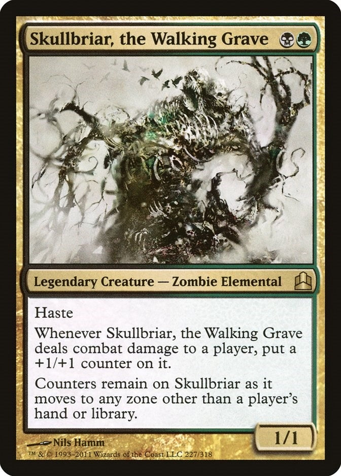 Image for Skullbriar, the Walking Grave (Commander) (227) - Magic: The Gathering
