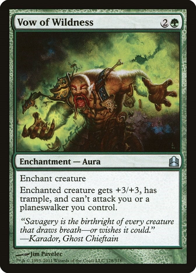 Image for Vow of Wildness (Commander) (178) - Magic: The Gathering