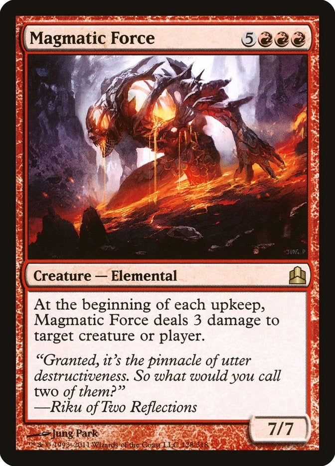 Image for Magmatic Force (Commander) (128) - Magic: The Gathering