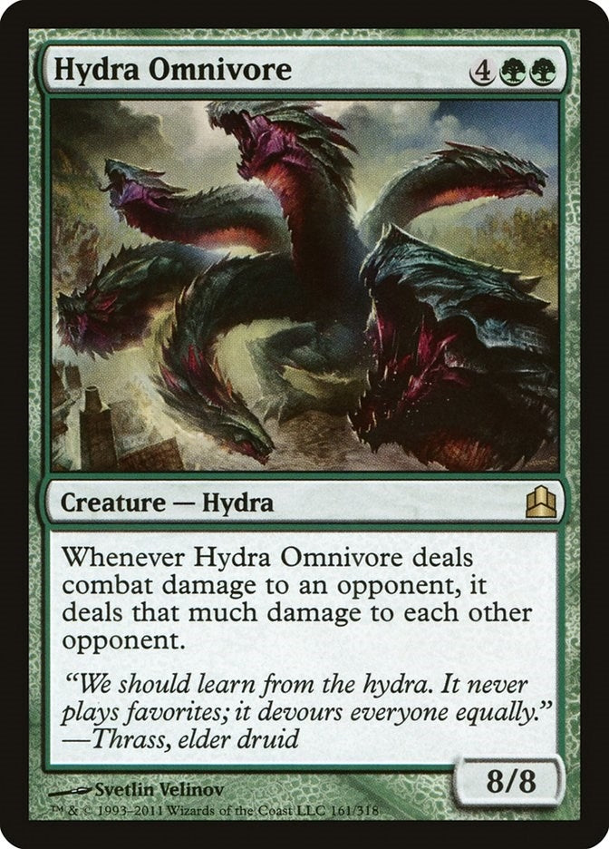 Image for Hydra Omnivore (Commander) (161) - Magic: The Gathering