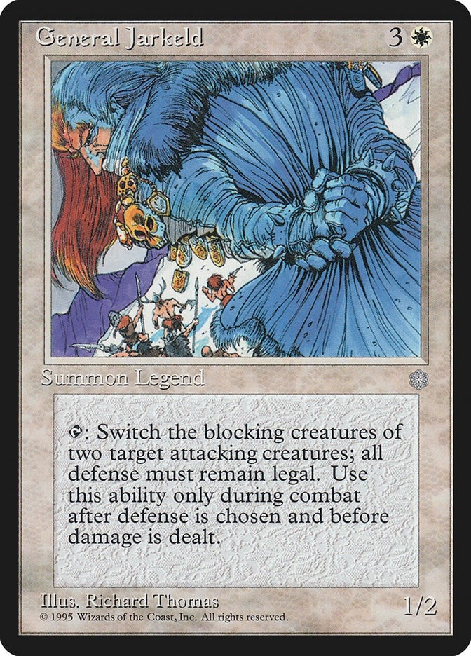 Image for General Jarkeld (Ice Age) - Magic: The Gathering