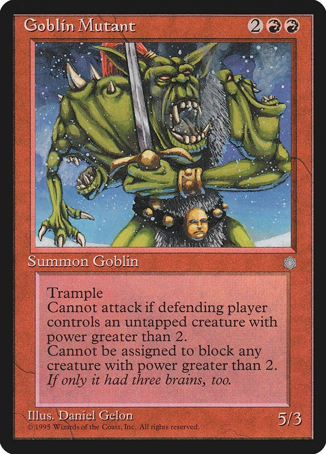 Image for Goblin Mutant (Ice Age) - Magic: The Gathering