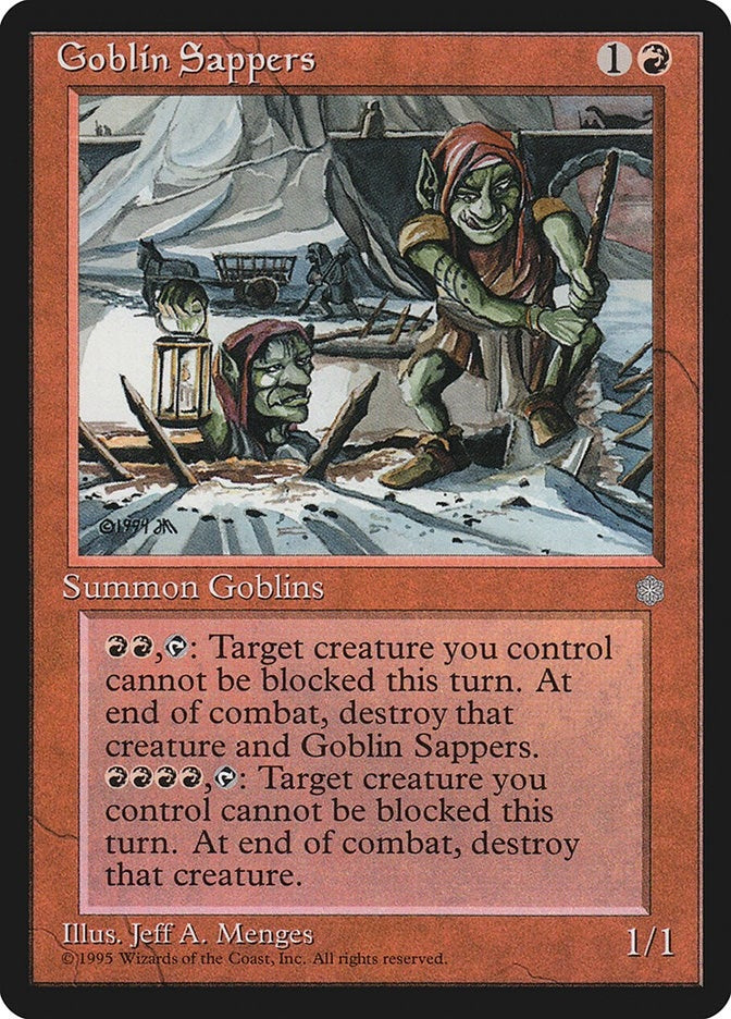 Image for Goblin Sappers (Ice Age) - Magic: The Gathering