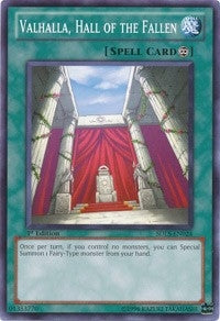 Image for Valhalla, Hall of the Fallen (Structure Deck: Lost Sanctuary) (SDLS-EN024) - YuGiOh
