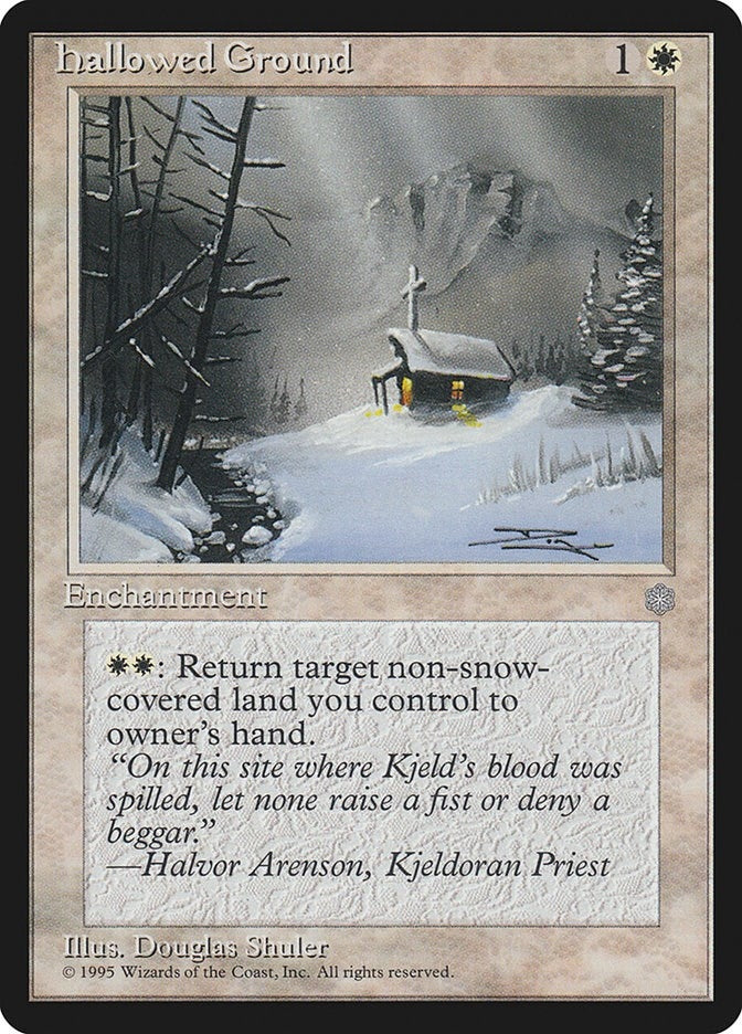 Image for Hallowed Ground (Ice Age) - Magic: The Gathering